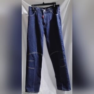 Marc Ecko Red Women's Dark Wash Straight Leg Y2K Jeans Size 11